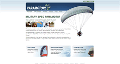Desktop Screenshot of paramotors-usa.com